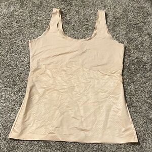 NWOT SPANX Nude Shapewear Tank Top size Large